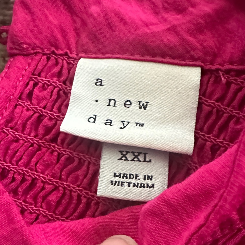 Fuchsia Ruffle Sundress - Picture 3 of 3